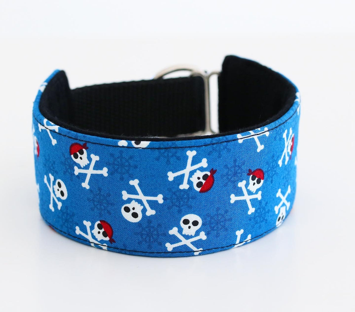 Hundhalsband: Blå pirat