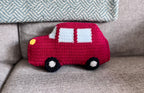 Virkmönster amigurumi: Bil som kudde eller leksak (PDF)