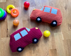 Virkmönster amigurumi: Bil som kudde eller leksak (PDF)