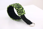 Hundhalsband: Neon leopard