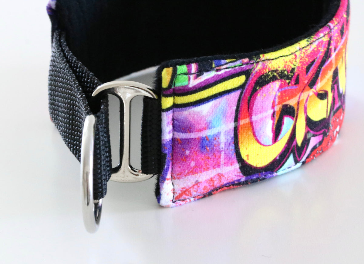 Hundhalsband: Graffiti