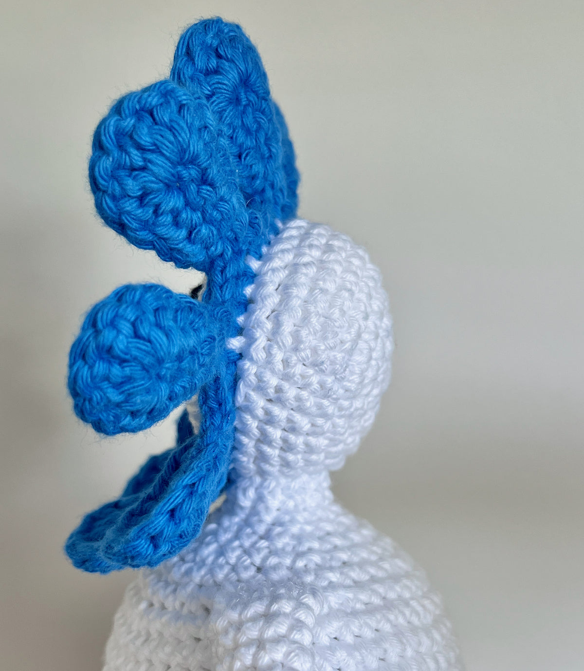 Virkmönster amigurumi: Blåsippa som fantasifigur (PDF)
