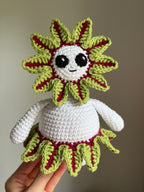 Virkmönster amigurumi: Palettblad som fantasifigur (PDF)