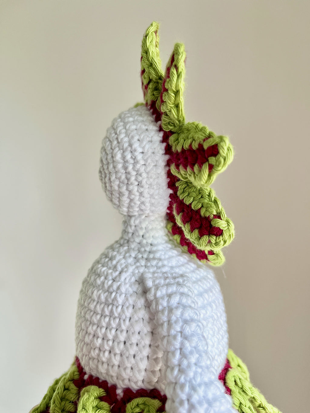 Virkmönster amigurumi: Palettblad som fantasifigur (PDF)